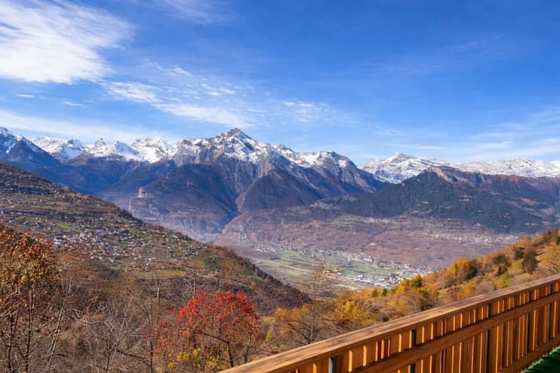 Appartement 4.5 pièces avec vue exceptionnelle sur les Alpes - Résidence secondaire autorisée à Nendaz (2)