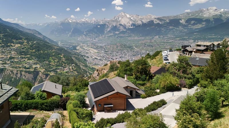 Magnifique chalet à Nax avec vue panoramique exceptionnelle (12)