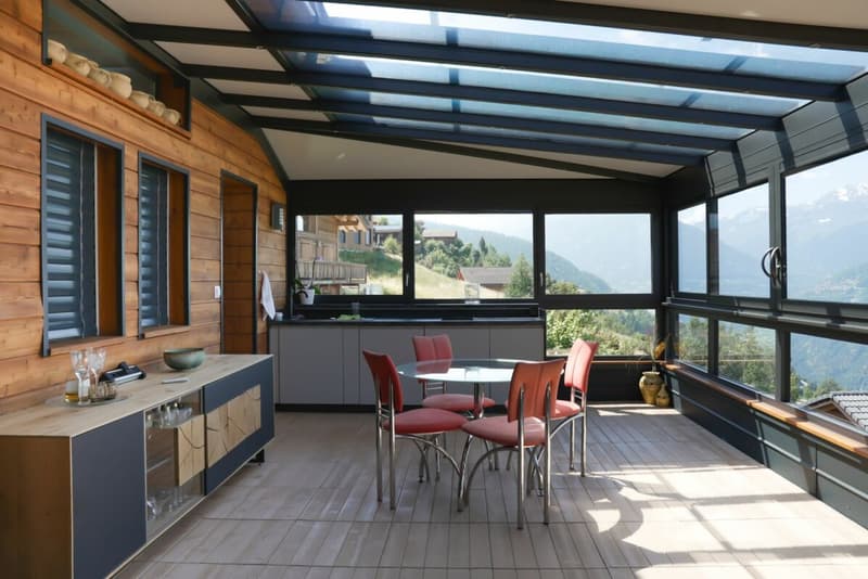 Magnifique chalet à Nax avec vue panoramique exceptionnelle (5)