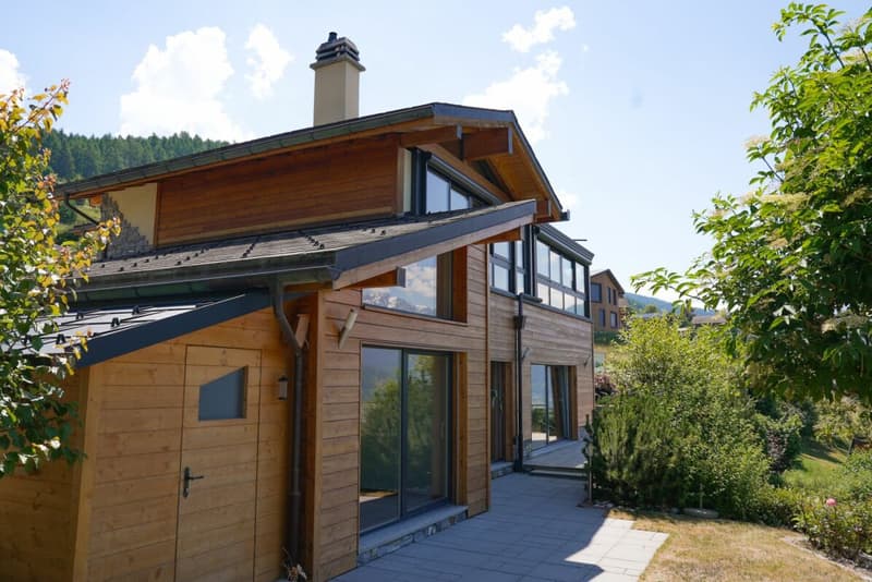 Magnifique chalet à Nax avec vue panoramique exceptionnelle (2)