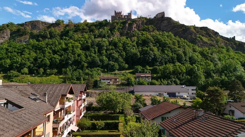 Duplex de 148 m² avec balcon et vue dégagée - Sion / Platta (10)