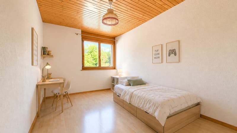 Duplex de 148 m² avec balcon et vue dégagée - Sion / Platta (7)