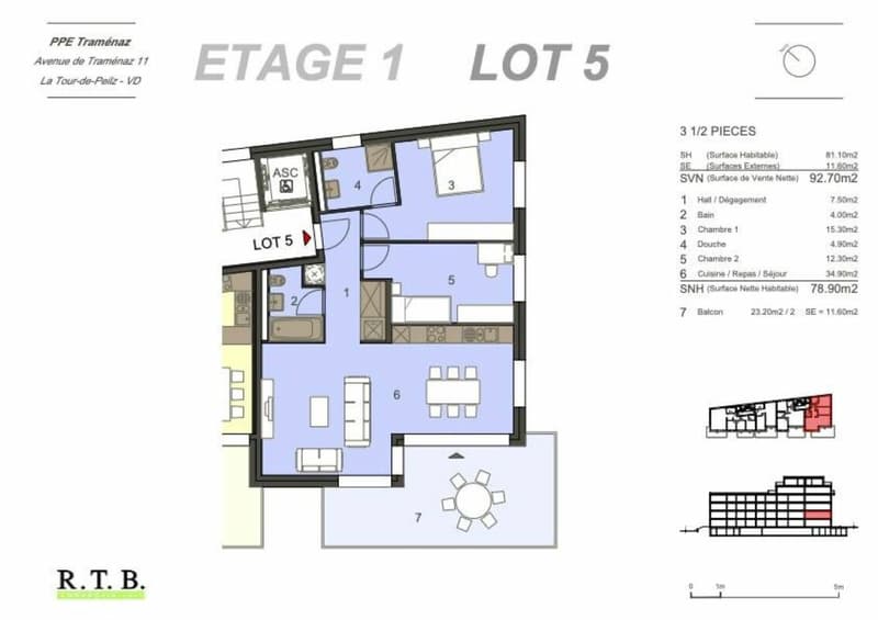 Appartement 3.5 pièces à La Tour-de-Peilz (11)