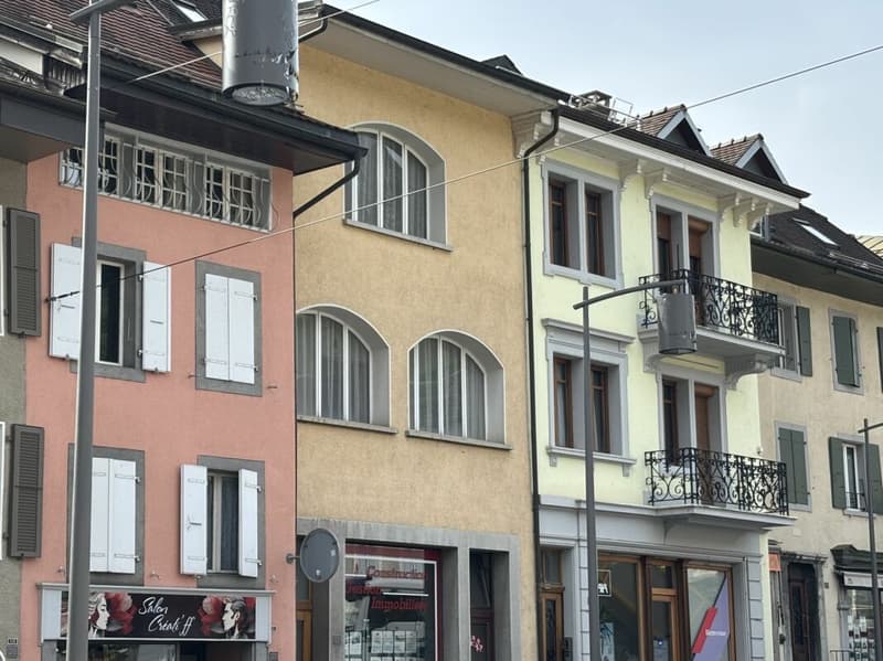 Immeuble à Bex à la rue Centrale (1)