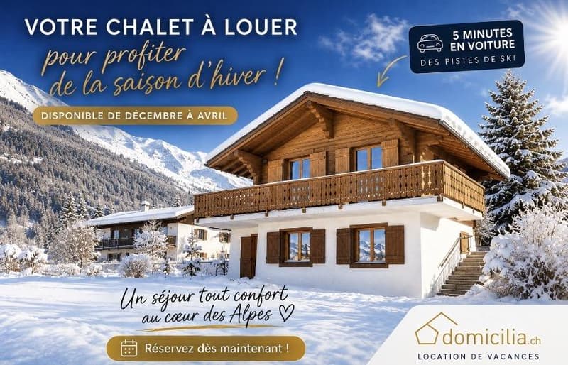 Chalet, 4.5 pièces