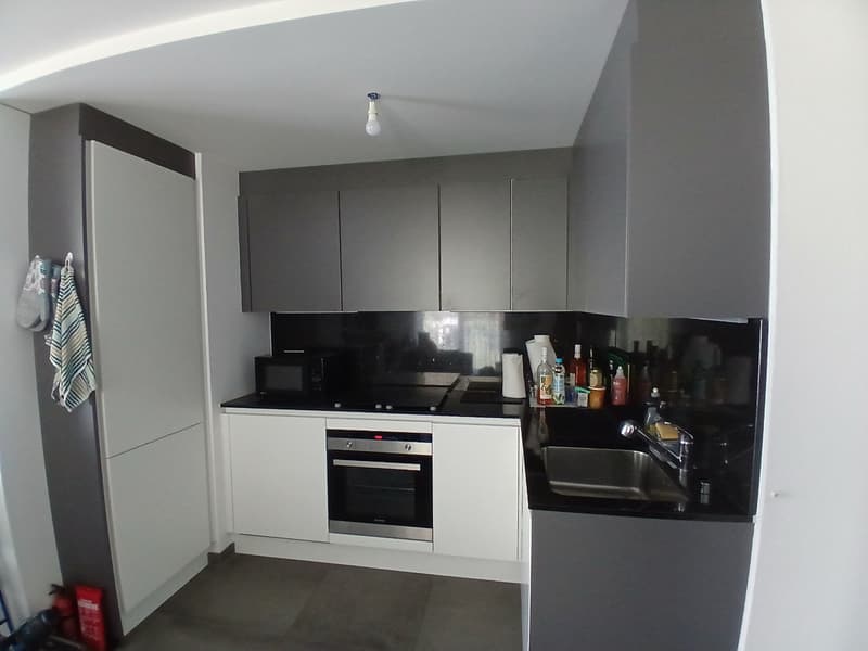 Appartement moderne de 2,5 pièces avec balcon et vue sur les montagnes à Fully (4)