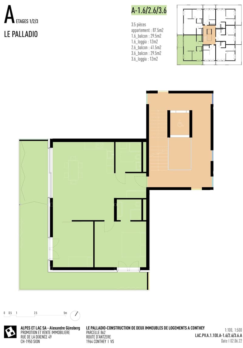 Appartement moderne de 3,5 pièces à Conthey – Vue sur les montagnes & disponible immédiatement (3)