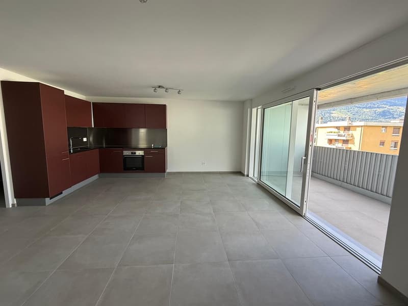 Appartement moderne de 3,5 pièces à Conthey – Vue sur les montagnes & disponible immédiatement (6)