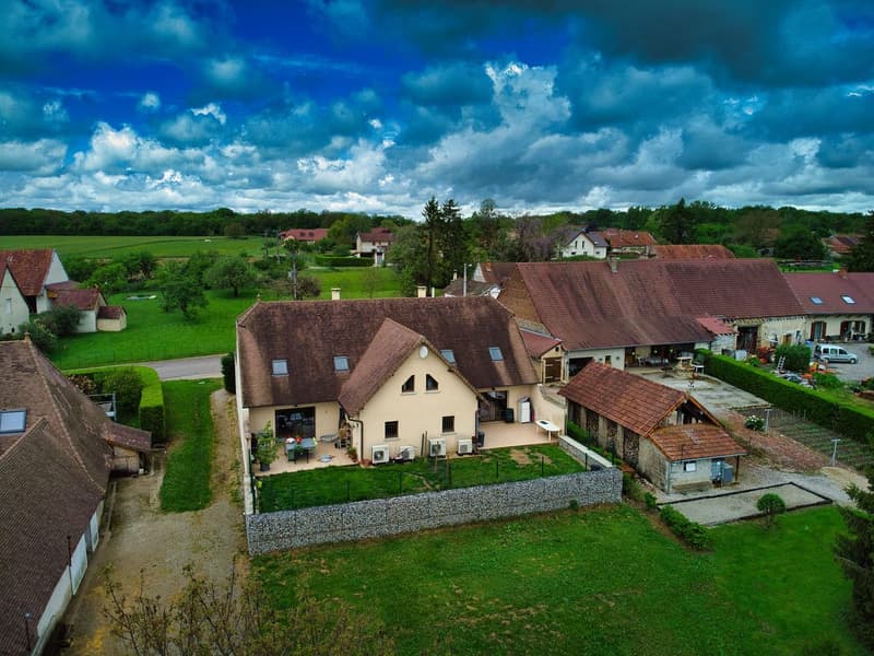 À vendre - Ensemble immobilier de deux maisons mitoyennes - Relans (Jura) (3)