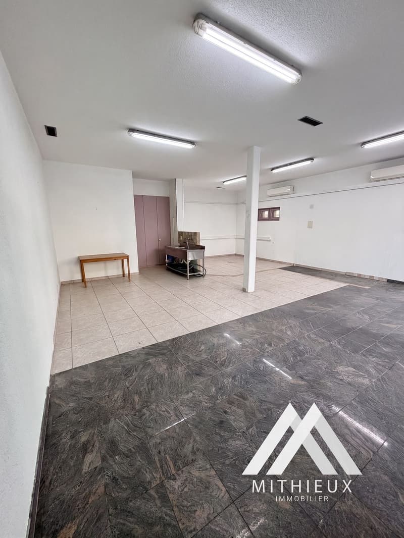 Intérieur du local