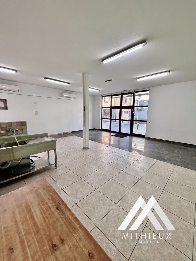 Intérieur du local