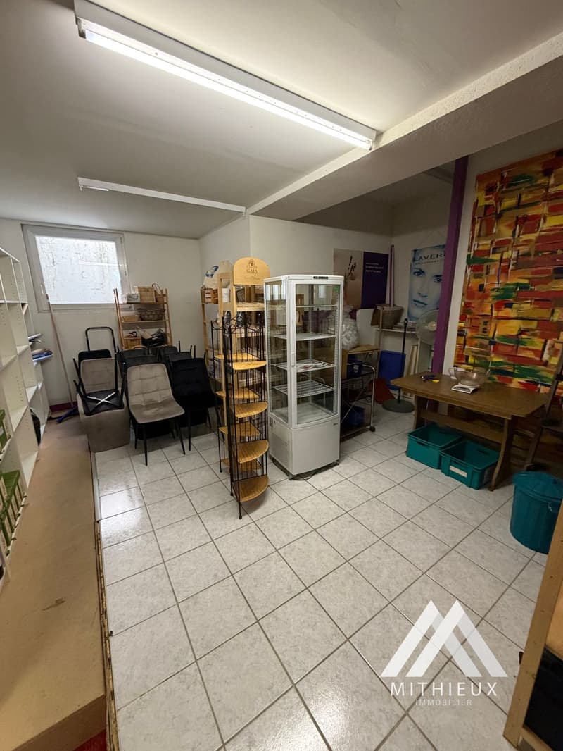 Espace de stockage en sous-sol