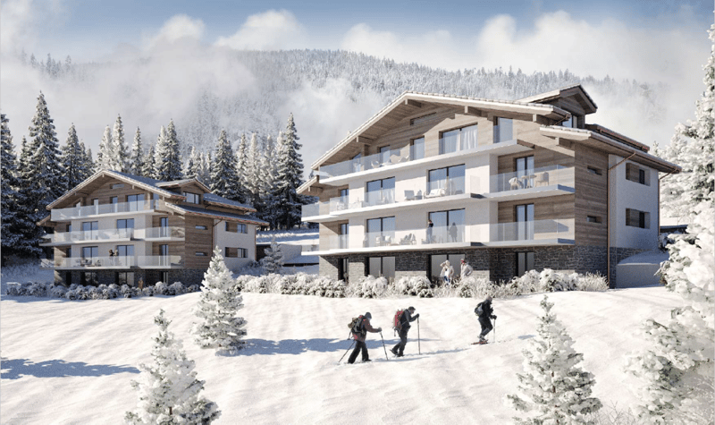 Appartement neuf  près des pistes de ski (2)