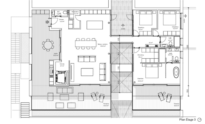 Nouveau : Superbe appartement en attique à Savièse (13)