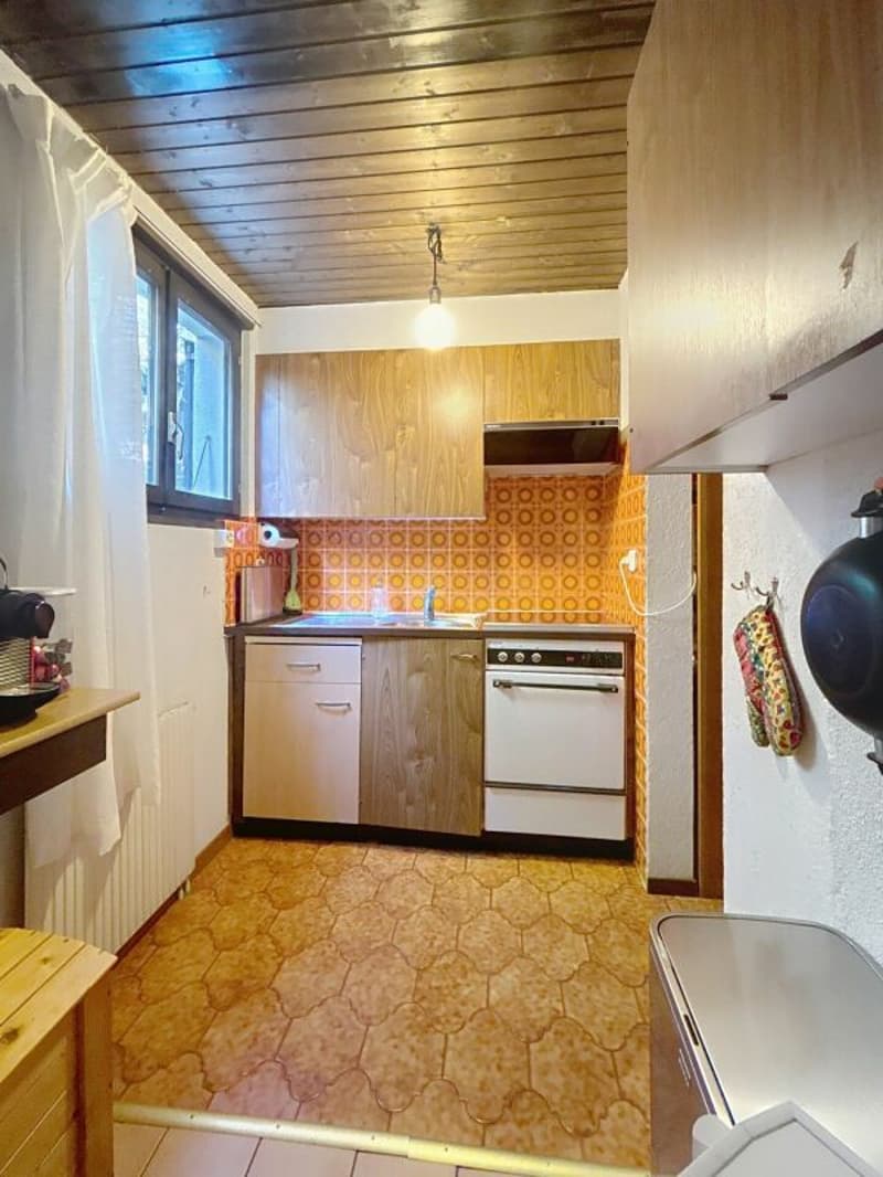 Appartement dans un chalet divisé en 2 à Mollens (5)