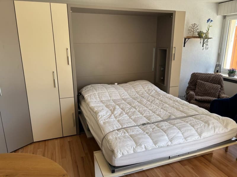 Studio avec terrasse de 70 m² face au lac de la Moubra. (5)
