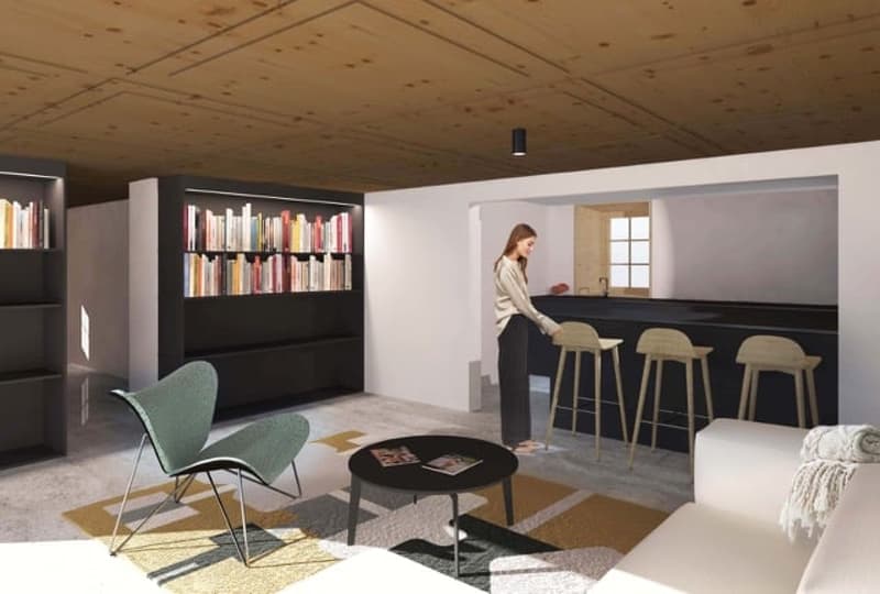 5,5 pièces en duplex au coeur du village d'Isérables (2)