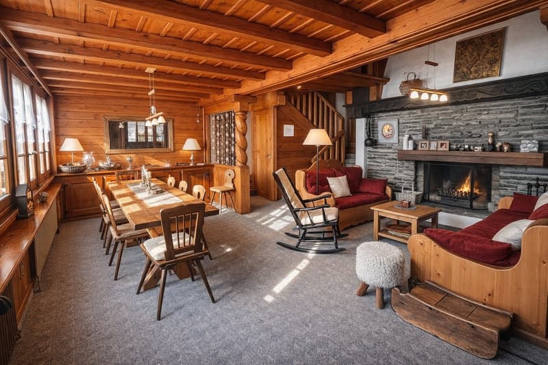 Chalet authentique de 7 pièces aux Diablerets avec vue montagne (3)