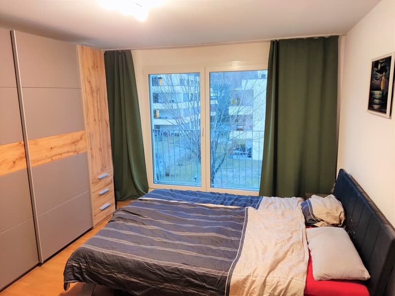 Wunderschöne 3.5 Zi-Wohnung im Erdgeschoss in Visp West (R-C5) (4)