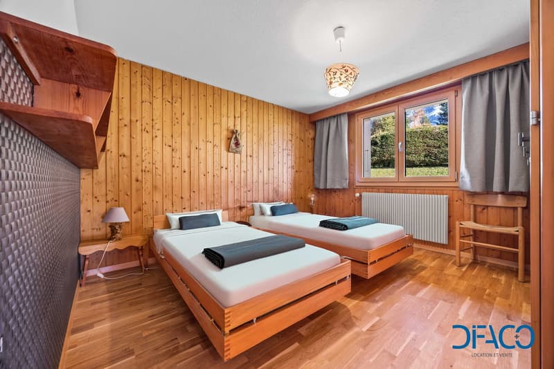Chambre 3 -2 lits simples