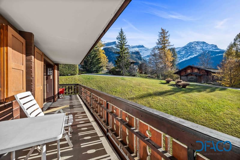 Depuis le balcon