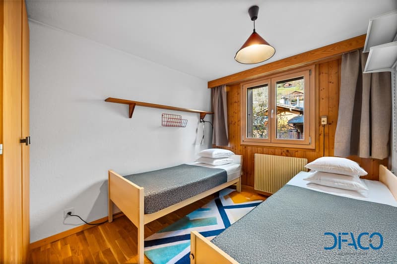 Chambre 1 - 2 lits simples