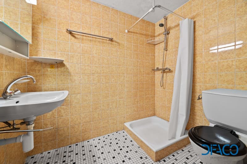Salle de douche et WC