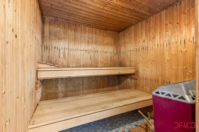 Sauna en commun