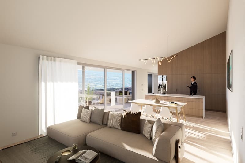 Spazi commerciali locali in vendita in un nuovo sviluppo "Aubépines22" a Sion (6)