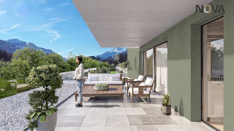 EN DIRECT DU CONSTRUCTEUR ! A vendre plusieurs 3.5 pièces à Uvrier (15)