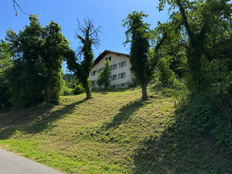 Propriété de caractère en zone agricole avec vue dominante sur Sion (1)