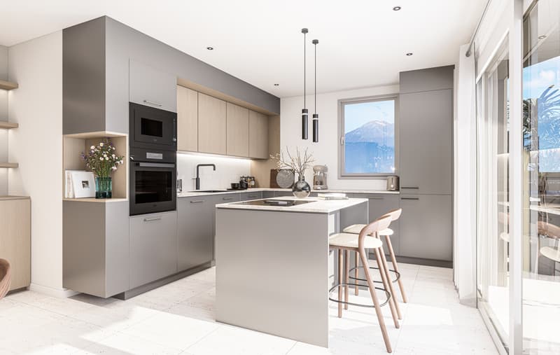 Appartement neuf! Magnifique Attique de 5,5 pièces (6)