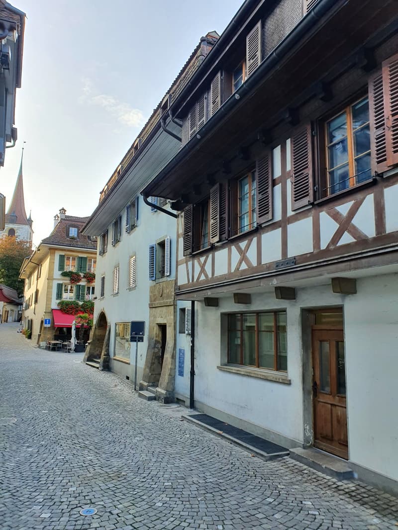 Charmante Wohnung mit Cheminée im Herzen von Murten (1)