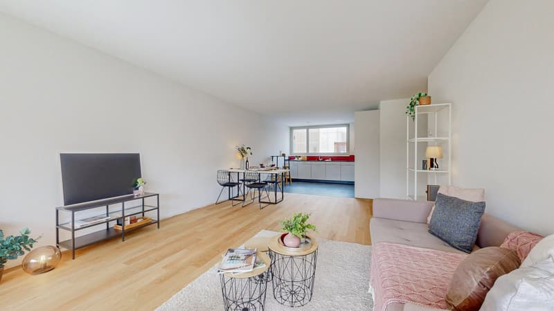 Einzigartige 3.5-Zimmer-Wohnung mit Terrasse in Laupen (3)