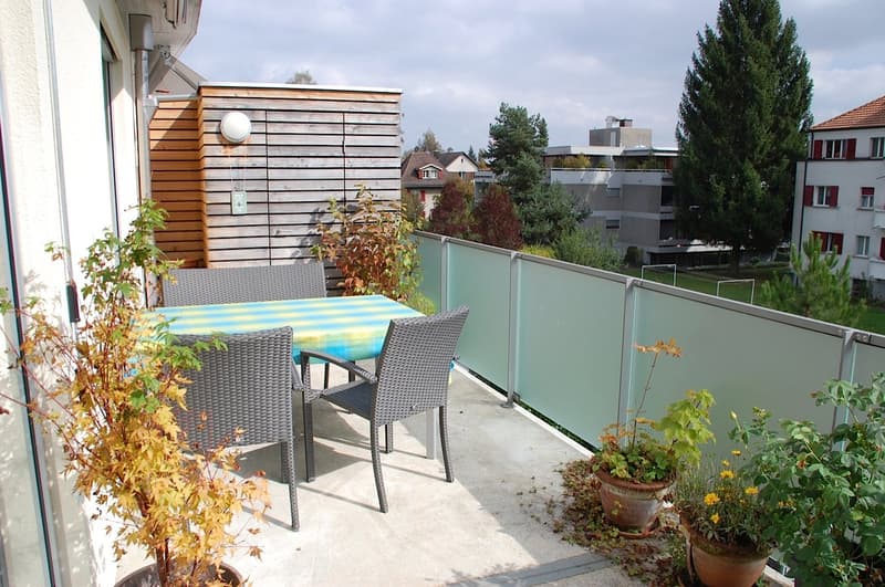 Balkon Süd mit Reduit