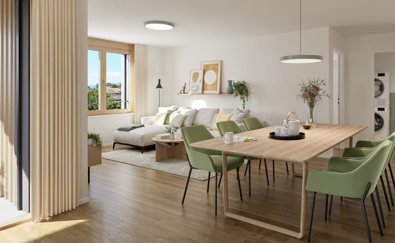 "Neue top 3½-Zimmer-Wohnungen - "Bachpromenade" - Courgevaux" (5)
