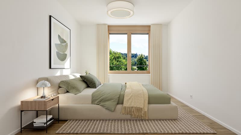 "Neue top 3½-Zimmer-Wohnungen - "Bachpromenade" - Courgevaux" (6)