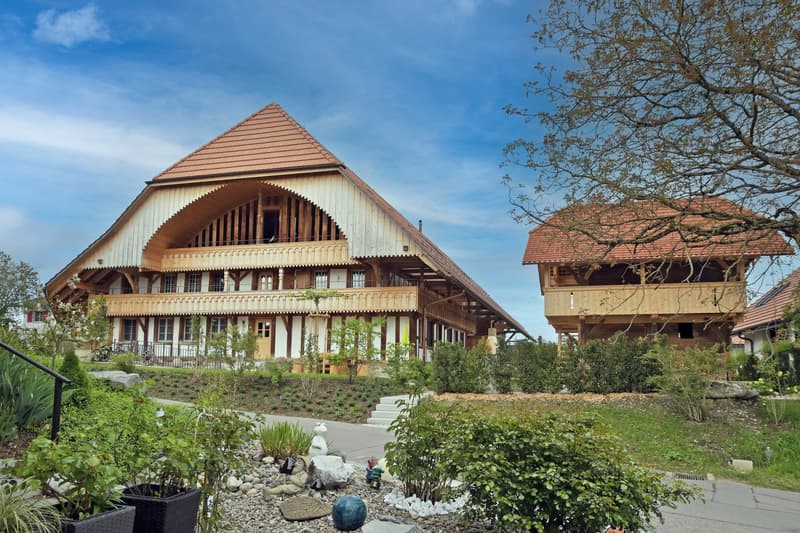 "Modernes Wohnen im Bauernhaus - Wallenbuch FR (8)