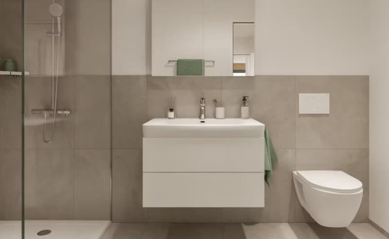 "Neue top 3½-Zimmer-Wohnungen - "Bachpromenade" - Courgevaux" (7)