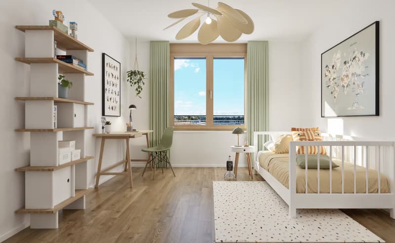"Neue top 3½-Zimmer-Wohnungen - "Bachpromenade" - Courgevaux" (5)