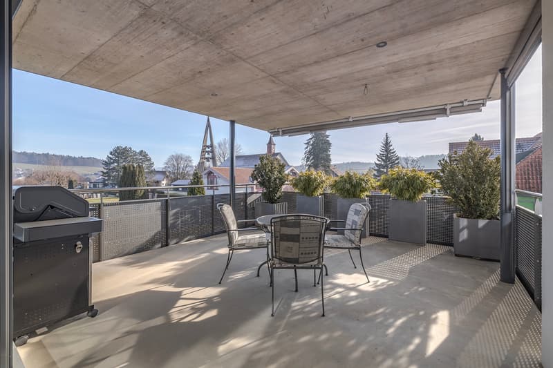 Grosser Balkon