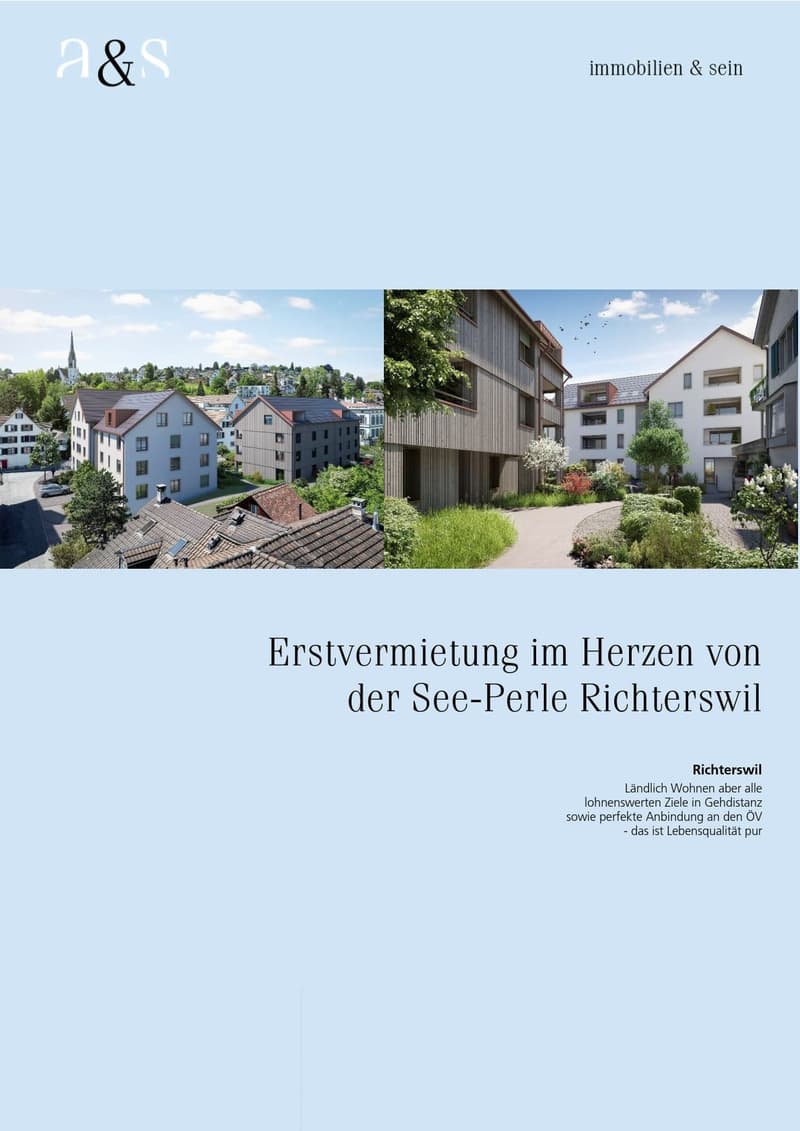 Sichern Sie sich Ihre Traumwohnung - Erstvermietung im Herzen der See-Perle Richterswil (4)