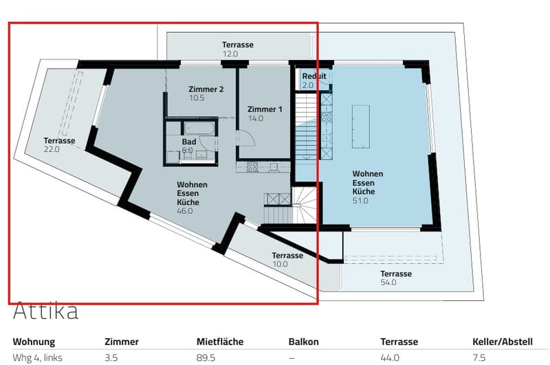 Moderne 3.5-Zimmer-Attikawohnung mit Terasse in Wilen bei Wollerau (6)