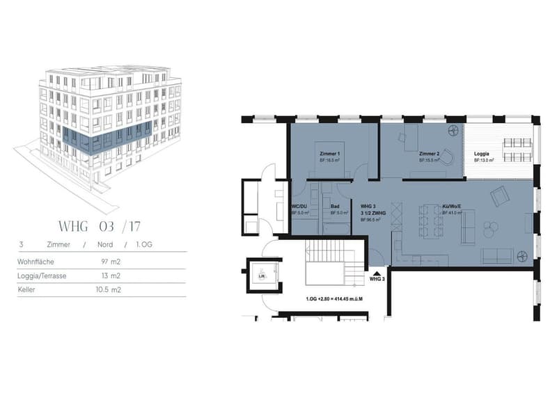 Erstbezug – stilvolle 3.5-Zimmer-Neubauwohnung in Wädenswil (10)