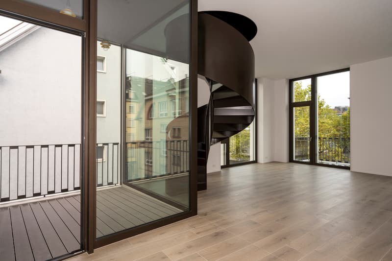 2.5 Zimmer Maisonettewohnung mit grosser Terrasse (5)