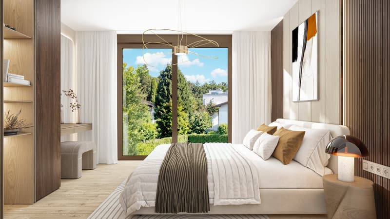 Deux villas contemporaines à Vésenaz (11)