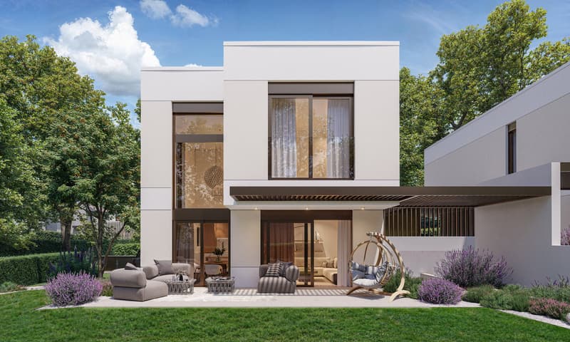 Deux villas contemporaines à Vésenaz (4)