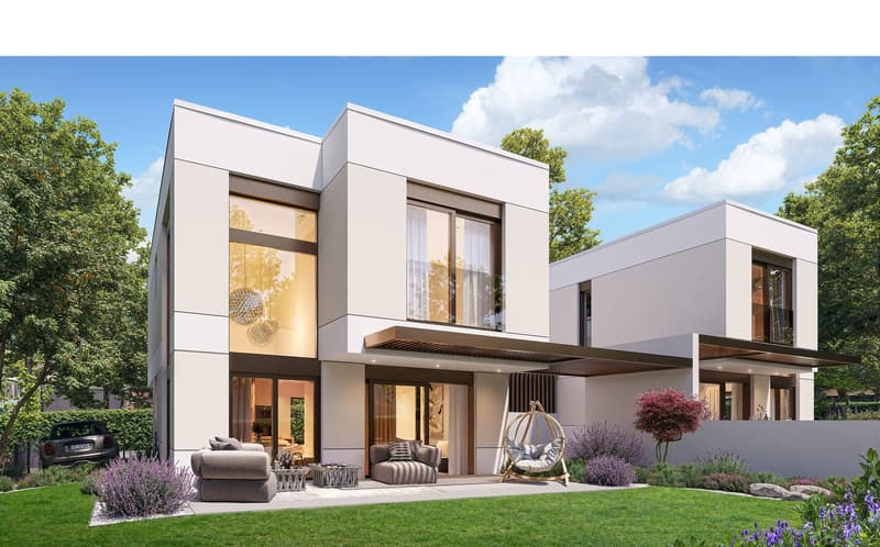 Deux villas contemporaines à Vésenaz (3)