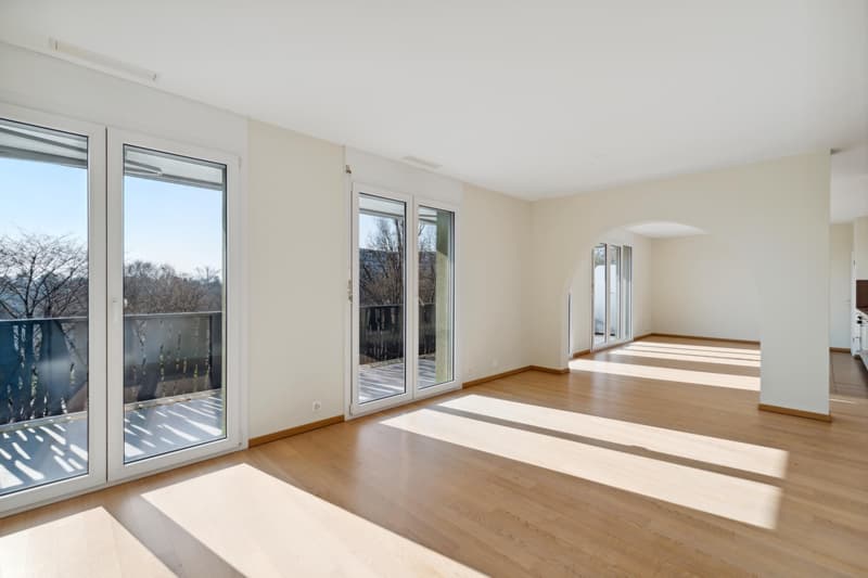 Exclusivité : Spacieux attique de 4 pièces avec grande terrasse et balcon (3)