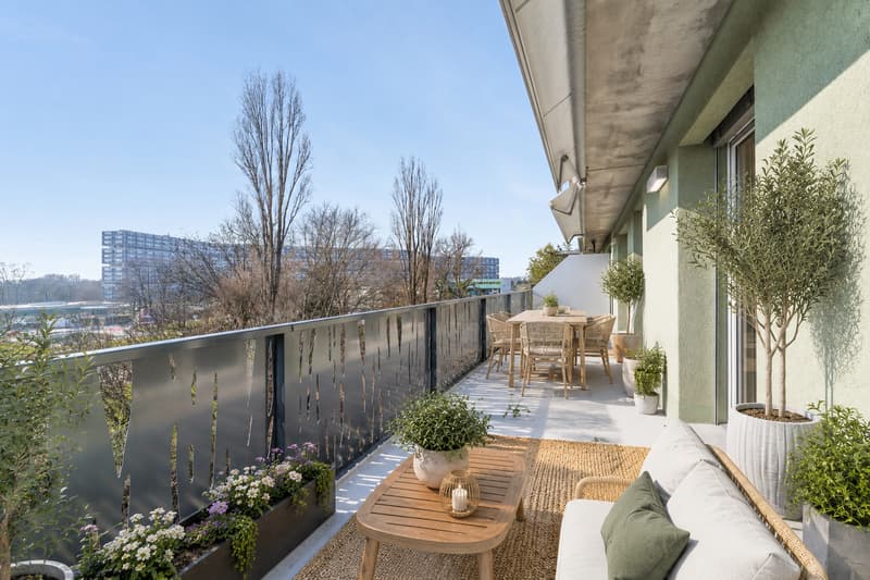 Exclusivité : Spacieux attique de 4 pièces avec grande terrasse et balcon (10)